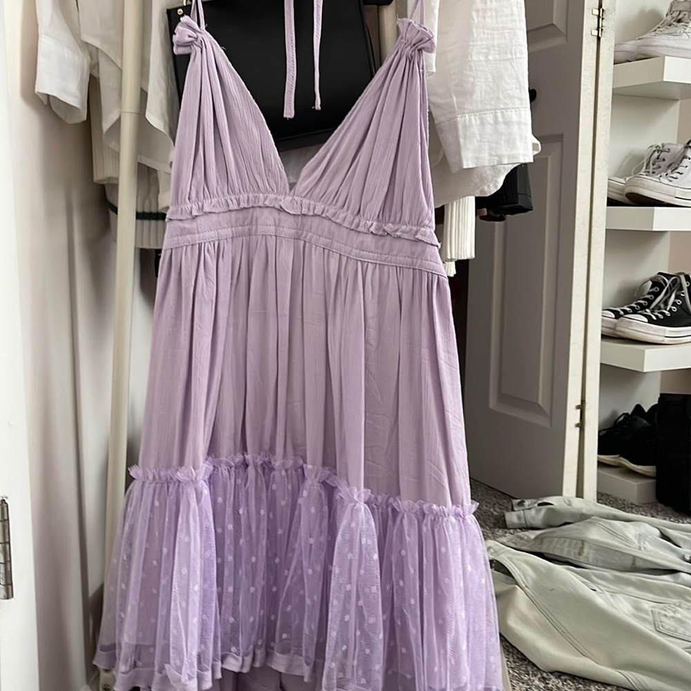 lavender dress